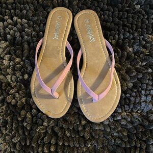 Pink sandals